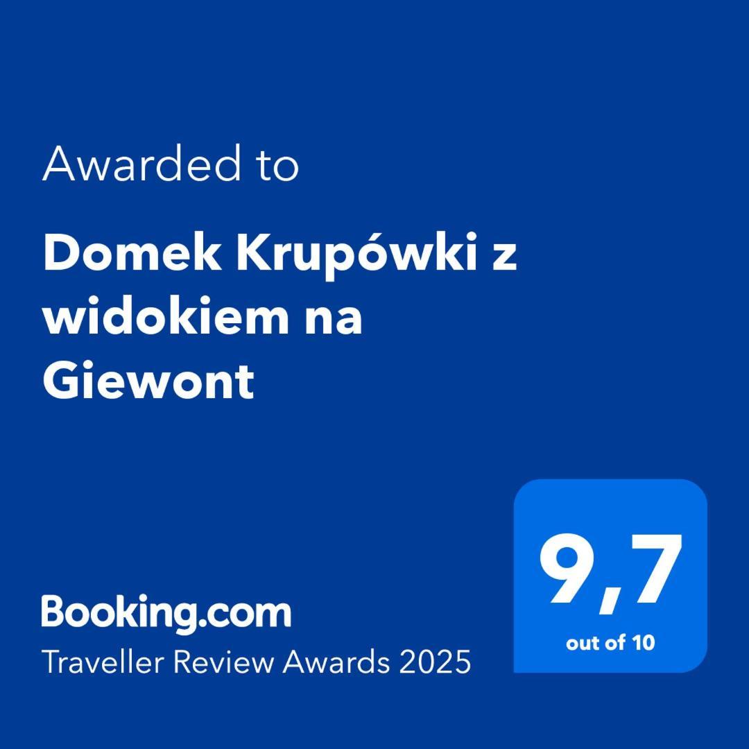 Domek Krupowki Z Widokiem Na Giewont Zakopane Exterior photo